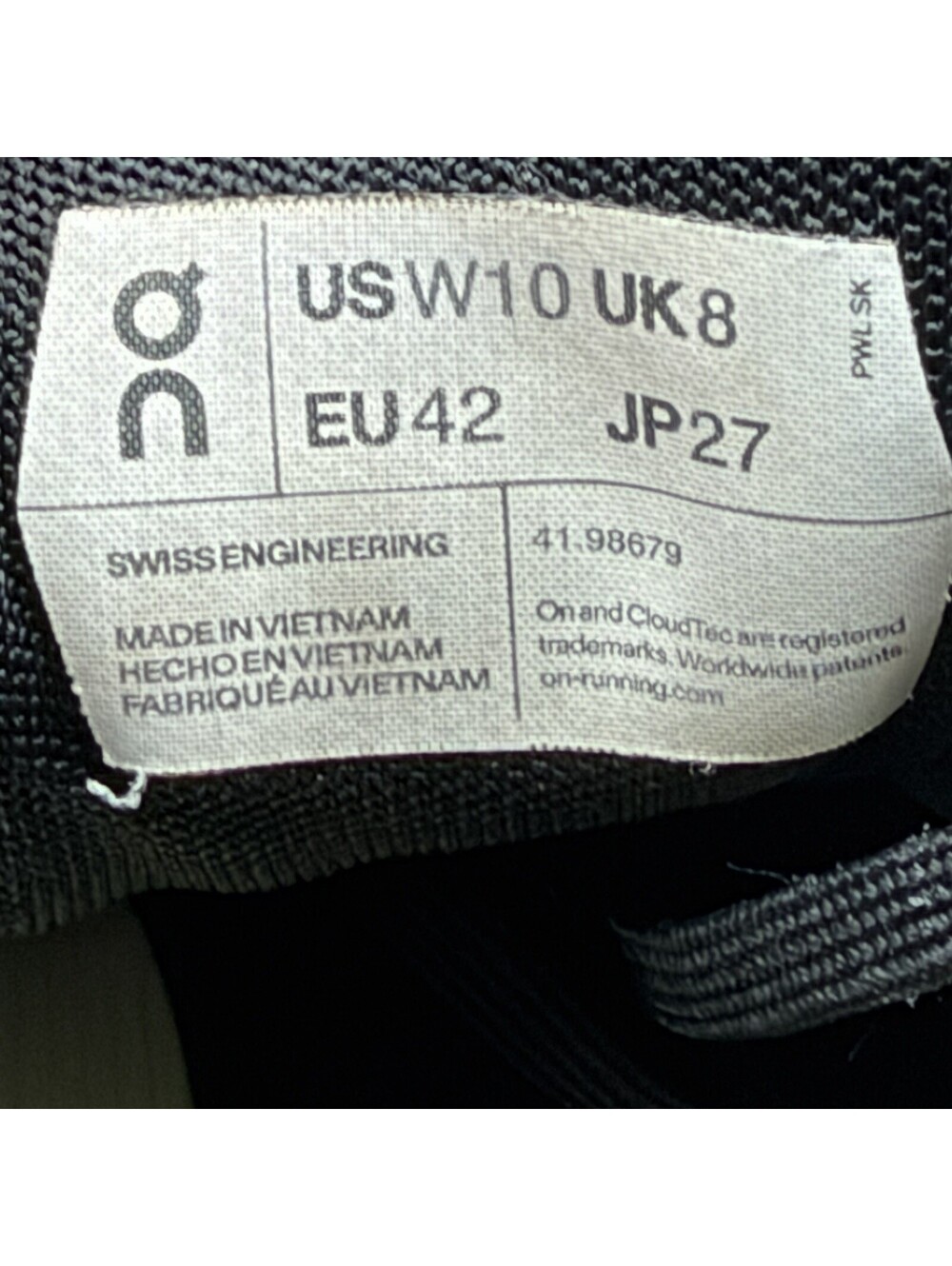 On Cloudswift Women’s Size 10 Glacier Gray White Running Shoes 4198679 - Picture 7 of 7